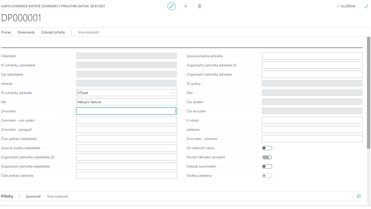 Datové schránky Datové schránky
